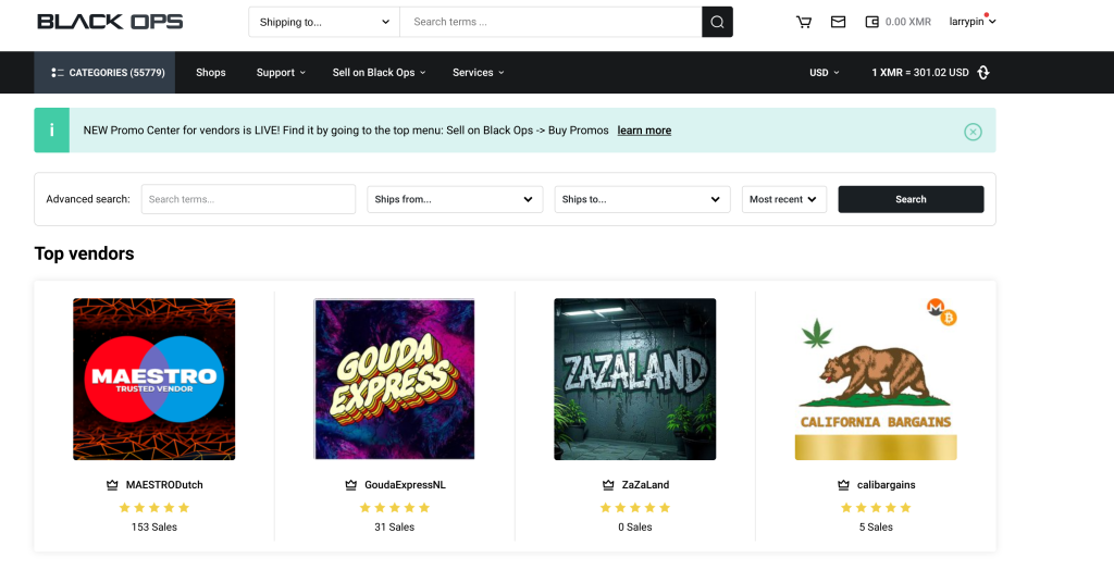 Black Ops Market 2